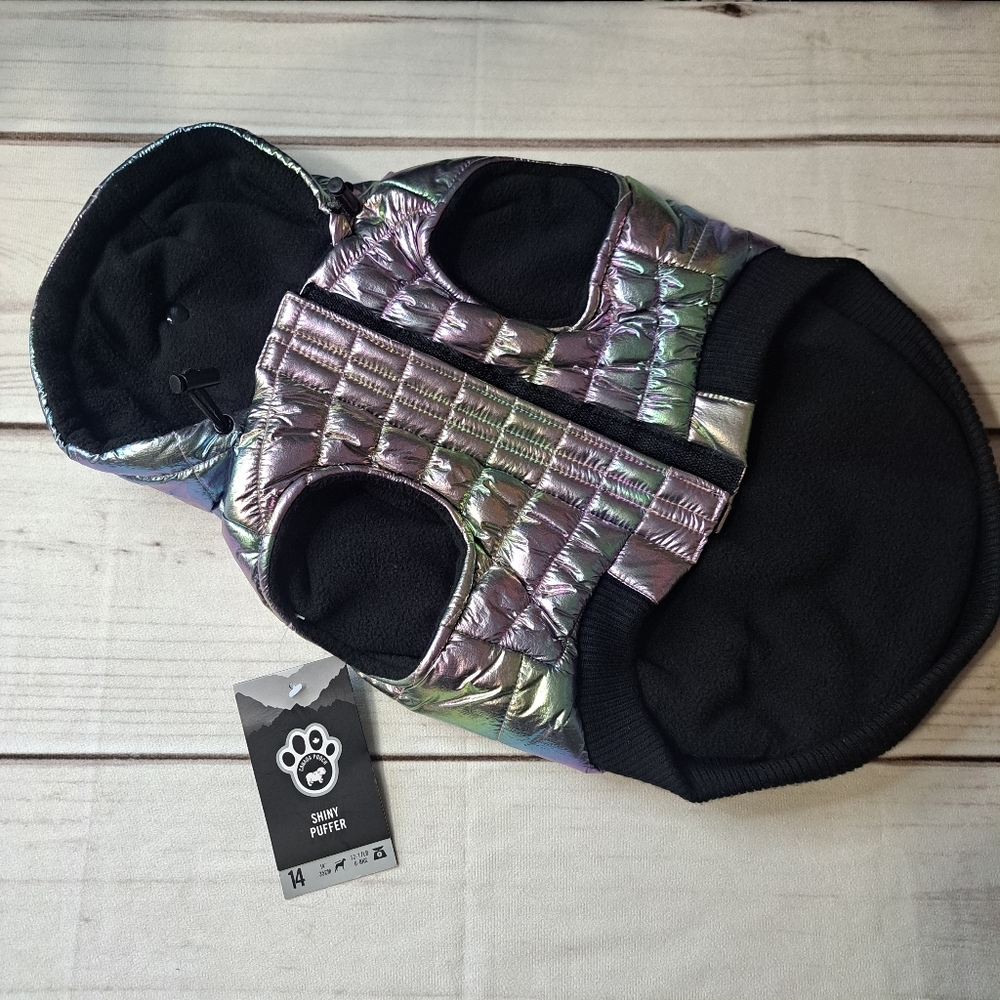 Canada Pooch Iridescent Dog Jacket - Picture 6 of 8
